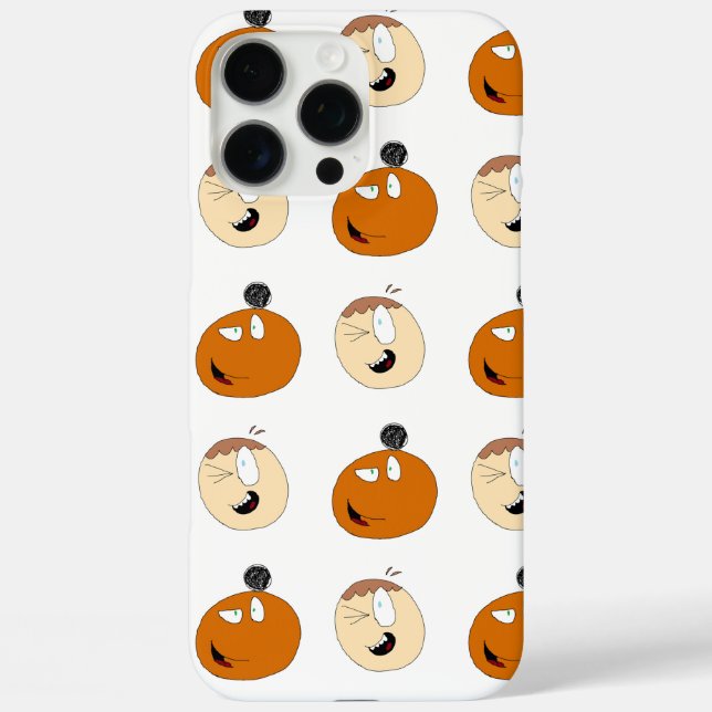 Friends4ever Cartoon Faces (Jungs) Case-Mate iPhone Hülle (Rückseite)