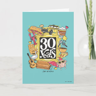 FRIENDS™   30 Jahre Grafik Karte