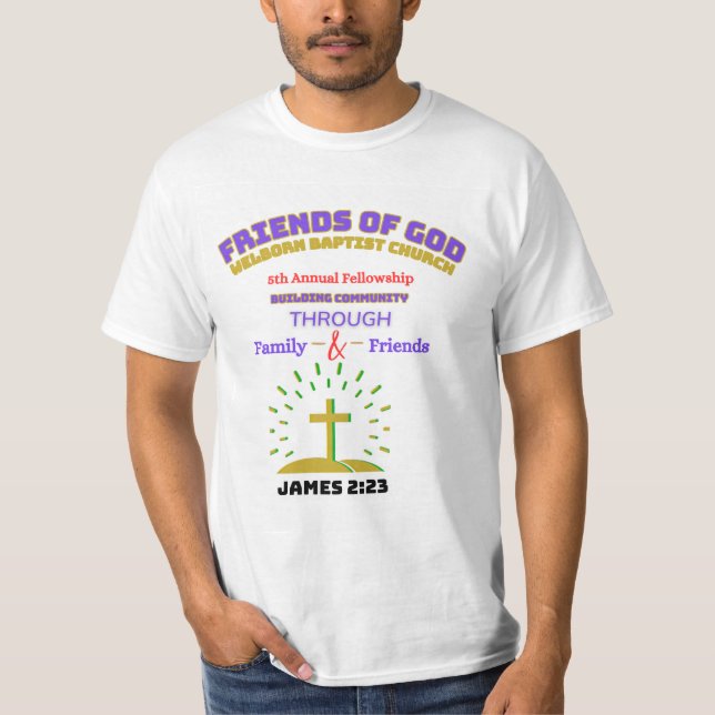 Friends and Family Day T-shirt  (Vorderseite)