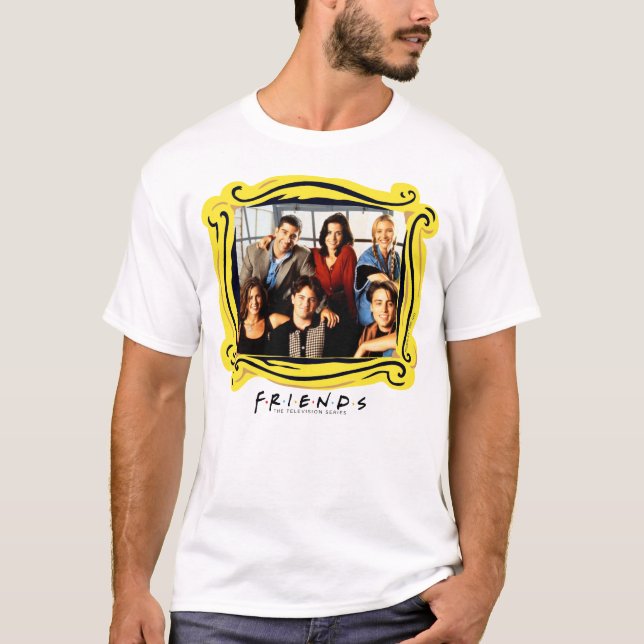 FRIENDS™ | Besetzte Sitze in Monicas Wohnung T-Shirt (Vorderseite)