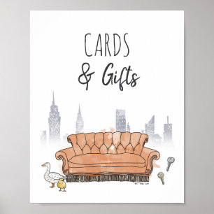 FRIENDS™ Brautparty Karten & Geschenke Poster