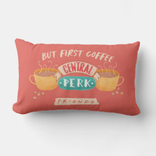 FRIENDS™ But First Coffee - Central Perk Lendenkissen