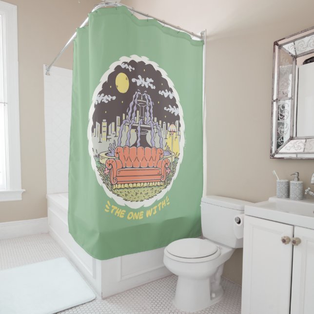 FRIENDS™ | CARTOON DUSCHVORHANG (Beispiel)