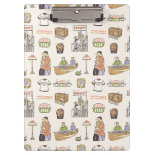 FRIENDS™   Cartoon Icons Klemmbrett