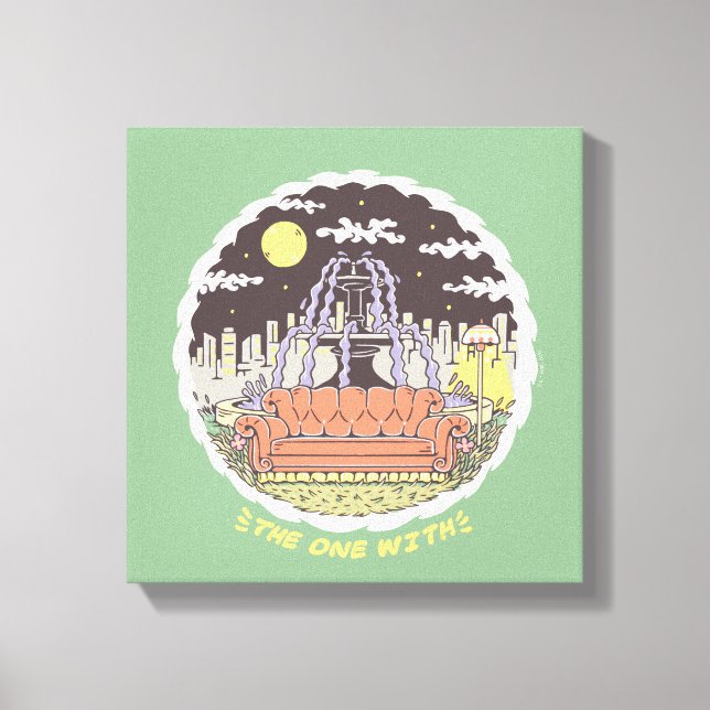 FRIENDS™ | CARTOON LEINWANDDRUCK (Vorderseite)