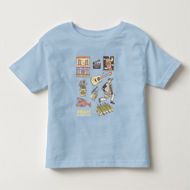 FRIENDS™ | Cartoon-Symbole Grafik 4 Kleinkind T-shirt (Vorderseite)