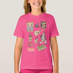 FRIENDS™   Cartoon-Symbole Grafik 4 T-Shirt