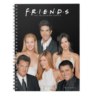 FRIENDS™ Cast in Formal Wear Closeup Notizblock