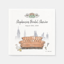 FRIENDS™ | Central Perk Aquarell-Junggesellinnenab