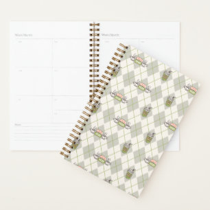 FRIENDS™ Central Perk Argyle-Muster Planer