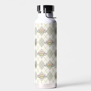 FRIENDS™    Central Perk Argyle-Muster Trinkflasche