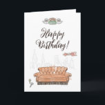 FRIENDS™ | Central Perk Birthday Karte<br><div class="desc">Feiern Sie Ihren Geburtstag mit FRIENDS™.</div>