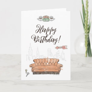 FRIENDS™   Central Perk Birthday Karte
