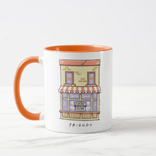 FRIENDS™ Central Perk Cartoon-Café Tasse