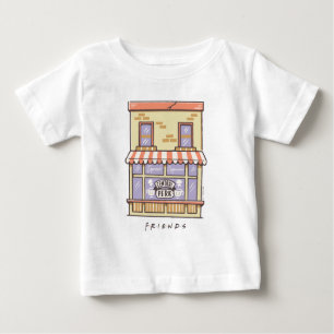 FRIENDS™ Central Perk Cartoon Coffee Shop Baby T-shirt