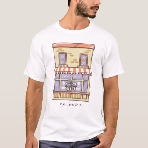FRIENDS™ Central Perk Cartoon Coffee Shop T-Shirt