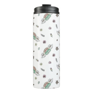 FRIENDS™   Central Perk Coffee Wasserfarben-Muster Thermosbecher