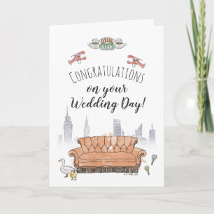 FRIENDS™   Central Perk Hochzeit Karte