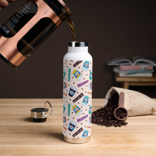 FRIENDS™ Central Perk Lebendiges Kaffeedesign Trinkflasche