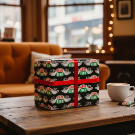 FRIENDS™ | Central Perk Logo Geschenkpapier Set