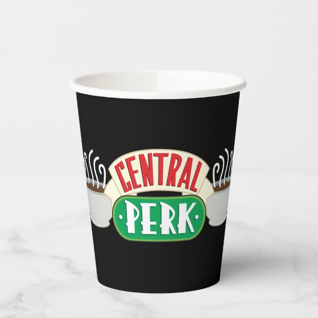 FRIENDS™ | Central Perk Logo Pappbecher (Links)