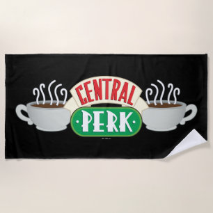 FRIENDS™ Central Perk Logo Strandtuch