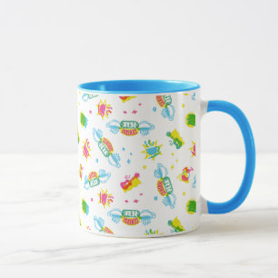 FRIENDS™ Central Perk Neon-Muster Tasse