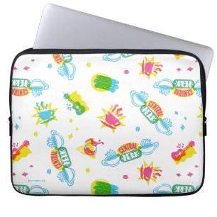 FRIENDS™   Central Perk Neon Pattern Laptopschutzhülle