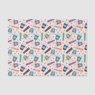 FRIENDS™   Central Perk Vibrank Coffee Pattern Seidenpapier