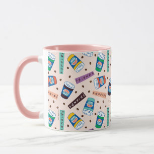 FRIENDS™   Central Perk Vibrank Coffee Pattern Tasse