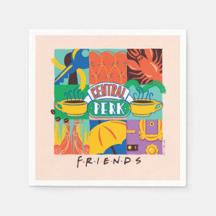 FRIENDS™ Central Perk Vibrant Graphic Serviette