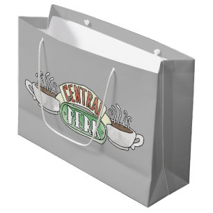 FRIENDS™ Central Perk Wasserfarben-Logo Große Geschenktüte