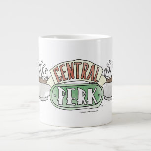 FRIENDS™ Central Perk Wasserfarben-Logo Jumbo-Tasse