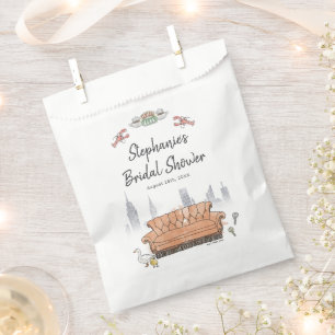 FRIENDS™ Central Perk Watercolor Brautparty Geschenktütchen