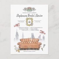 FRIENDS™ | Central Perk Watercolor Brautparty