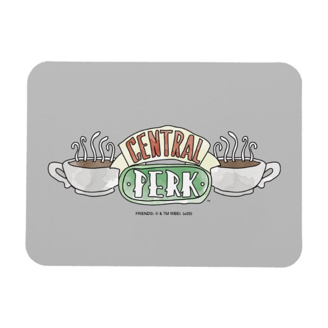 FRIENDS™ | Central Perk Watercolor-Logo Magnet (Horizontal)