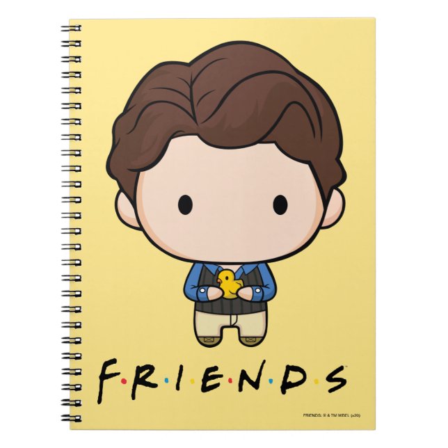 FRIENDS™ | Chandler Chibi Notizblock (Vorderseite)