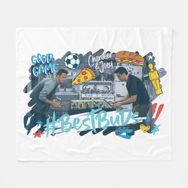 FRIENDS™ | Chandler & Joey - Best Buds Fleecedecke (Vorderseite (Horizontal))