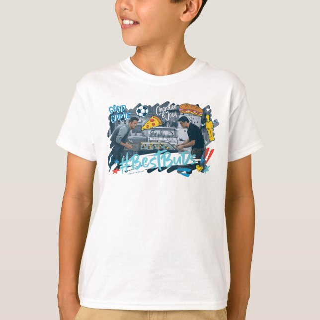 FRIENDS™ | Chandler & Joey - Best Buds T-Shirt (Vorderseite)