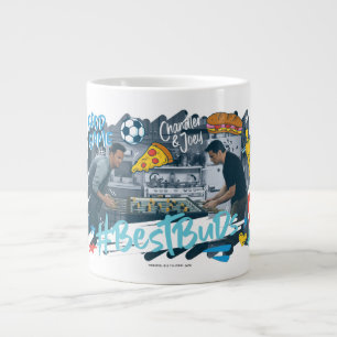 FRIENDS™ Chandler & Joey - Beste Freunde Jumbo-Tasse
