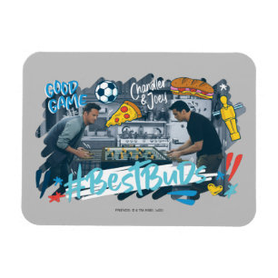 FRIENDS™ Chandler & Joey - Beste Freunde Magnet