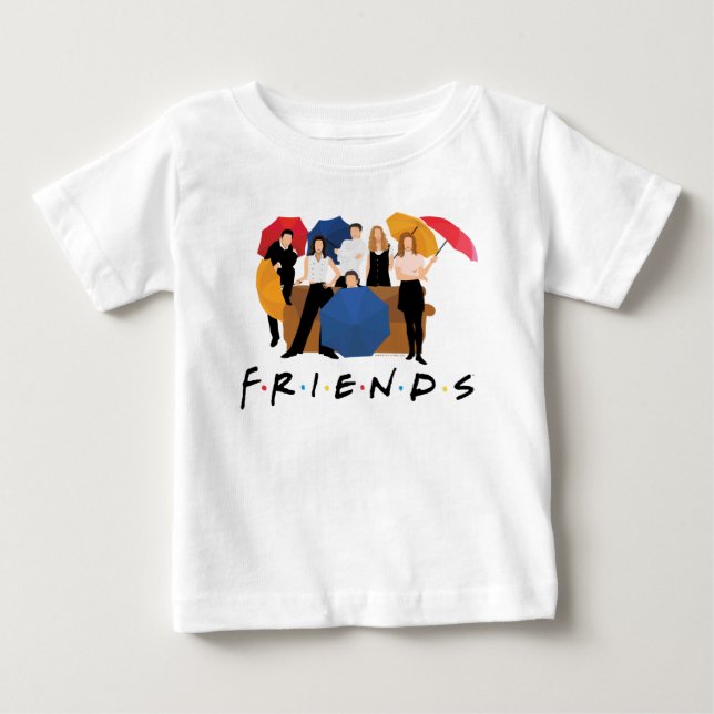 FRIENDS™ Character Silhouette T - Shirt (Vorderseite)