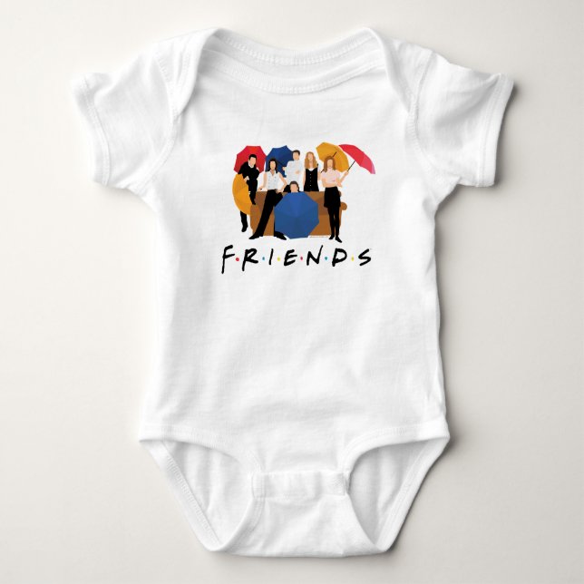 FRIENDS™ Character Silhouette T - Shirt (Vorderseite)