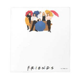 FRIENDS™ Charakter-Silhouette Notizblock