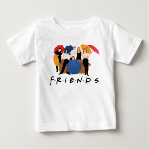 FRIENDS™ Charakter-Silhouette T-Shirt