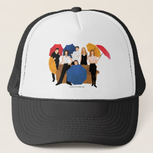 FRIENDS™ Charakter-Silhouette Truckerkappe