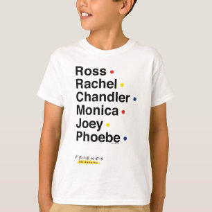 FRIENDS™ Charakternamen 2 T-Shirt