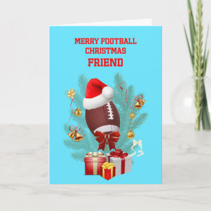Friends Christmas Football Feiertagskarte