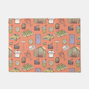 FRIENDS™ Colorful Icons Pattern Fußmatte