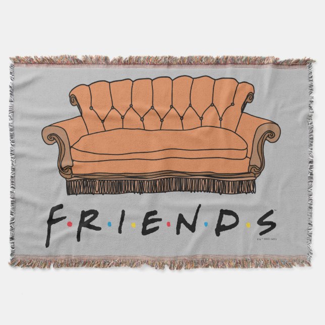 FRIENDS™ Couch Decke (Vorderseite)